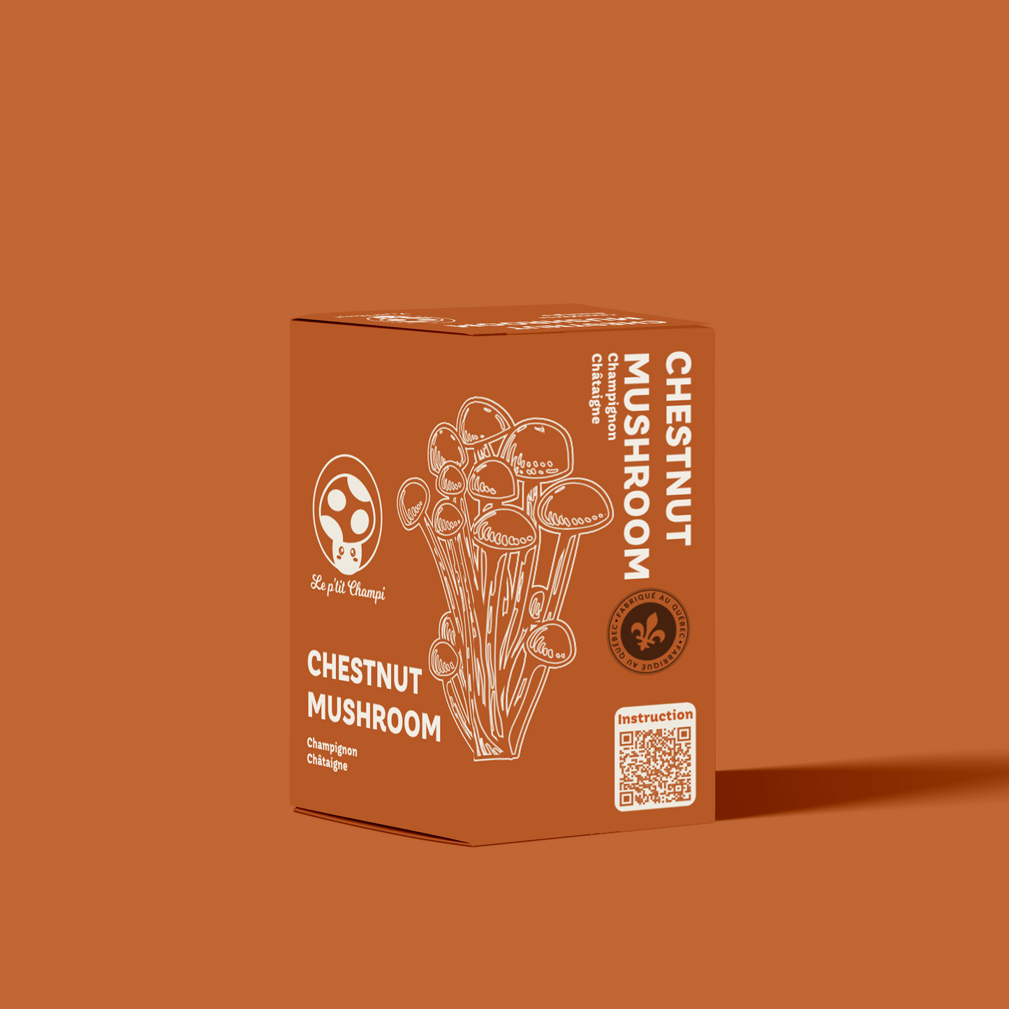 Chestnut Mushroom Kit - Le Petit Champi