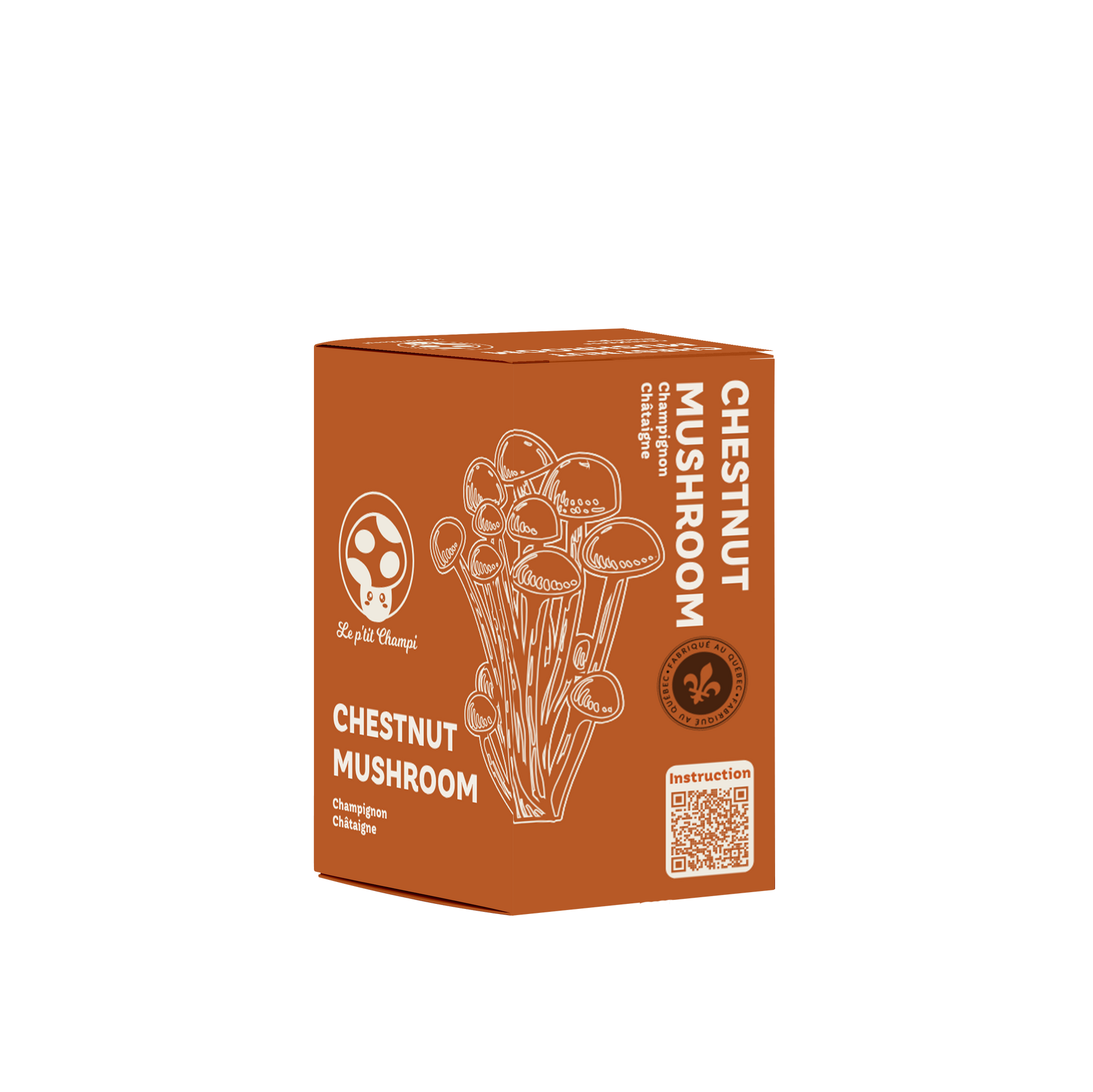 Chestnut Mushroom Kit - Le Petit Champi