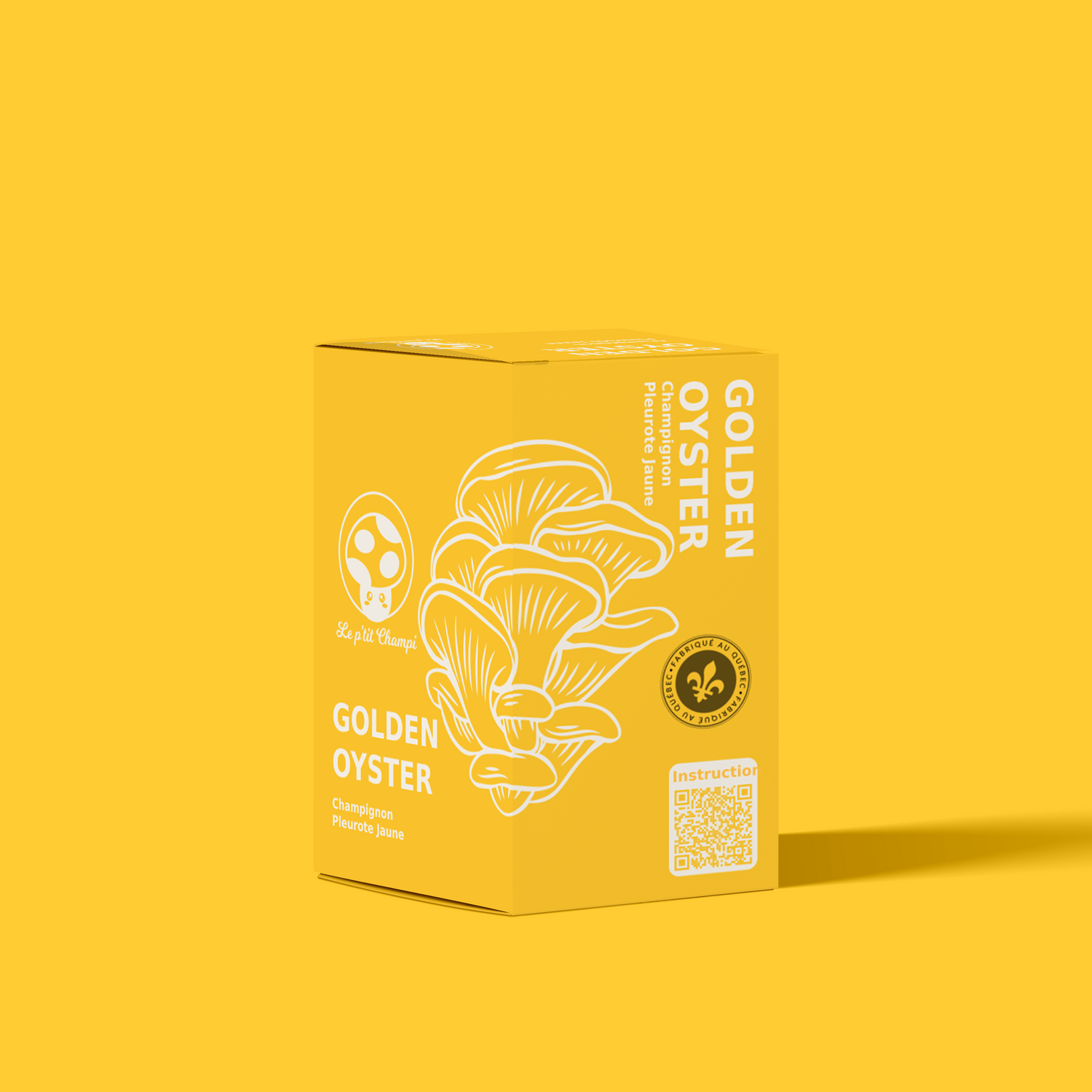 Golden Oyster Mushroom Growing Kit