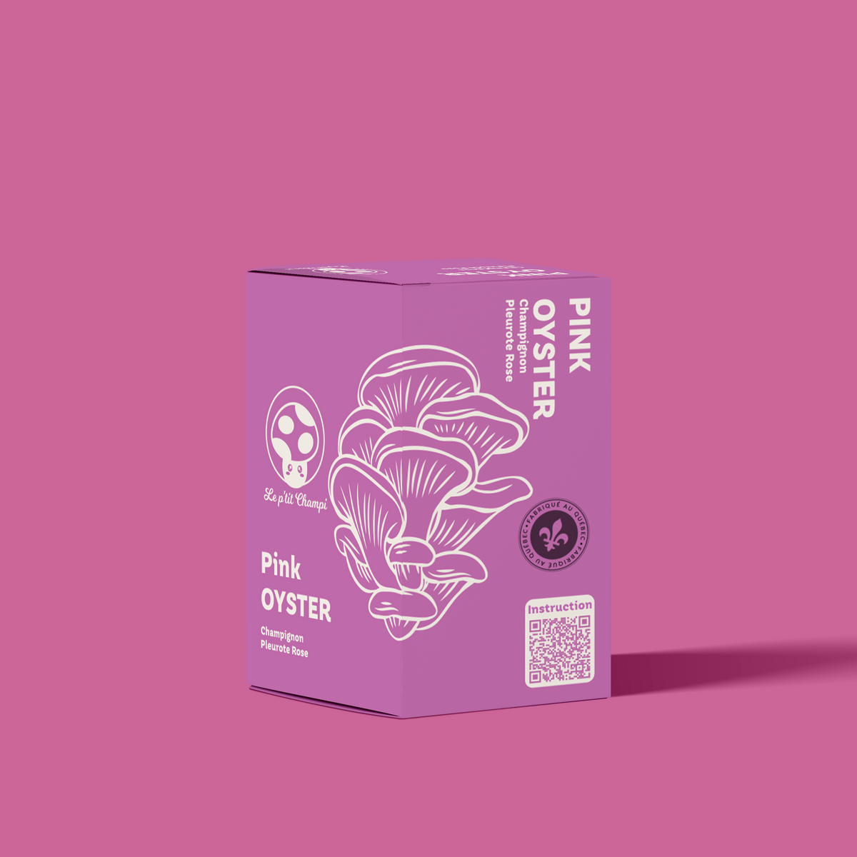 Pink Oyster Mushroom Kit – Le Petit Champi